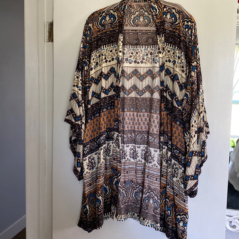 Novella Royale Sienna Tangier Hitchhiker kimono - Picture 2 of 7